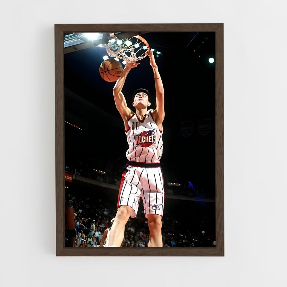 Poster Yao ming – affiche Basketball (vue 5)